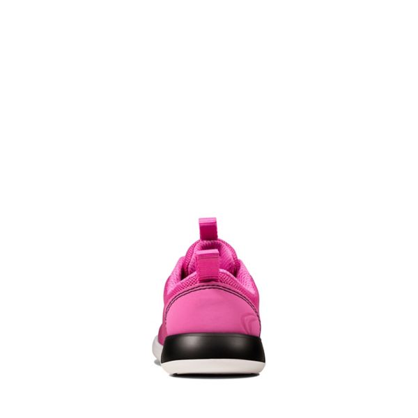 Clarks Girls Suburb Spark Toddler Trainers Pink | CA-7831265